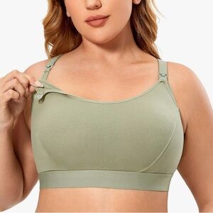 Gratin Plus Sized Nursing Sports Bra